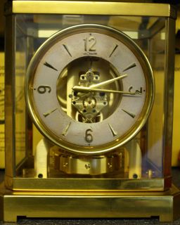 WORKING* SERIAL 46,594 Le Coultre Atmos Clock Vintage Clock Watch 