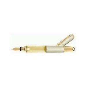 sensa meridian champagne gold fountain pen new in box time