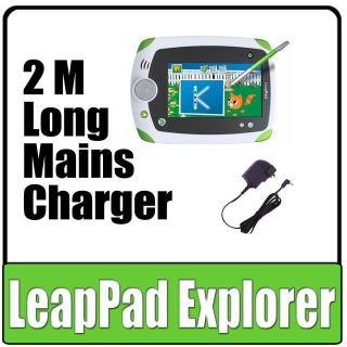   Long UK Mains 9V Charger Adapter for LeapFrog LeapPad Explorer Tablet