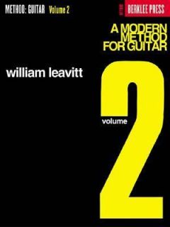   Method for Guitar Vol. 2 by William Leavitt 1986, Paperback