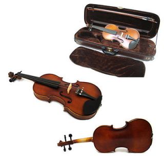New High Quality Helmke Viotti 4/4 Full Size Violin w/ Case, Bow 