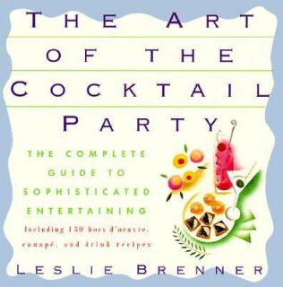   to Sophisticated Entertaining by Leslie Brenner 1994, Paperback