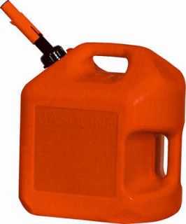 MIDWEST 5 GALLON RED PLASTIC EPA COMPLIANT RED POLY GAS CAN FUEL 