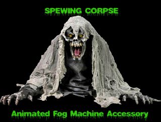 Life Size Demon~ANIMATED ZOMBIE GHOUL~Fog Machine Accessory Halloween 