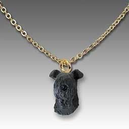 new kerry blue terrier necklace clearance sale 