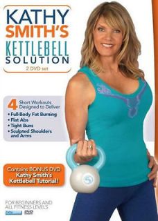 KATHY SMITH KETTLEBELL SOLUTION 2 DVD SET WORKOUT AND TUTORIAL DVD 