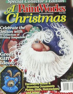 PAINTWORKS CHRISTMAS Winter 2003 Back Issue Painting Pattern Book