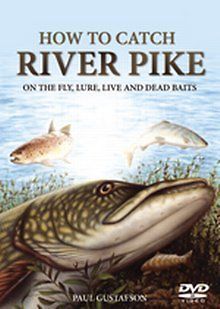 Pike Fishing DVD On The Fly, Lure Paul Gustafson NEW