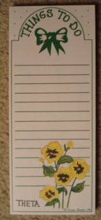 kappa alpha theta new things to do notepads time left