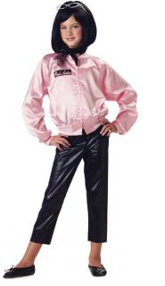 child girls grease pink ladies jacket halloween costume more options