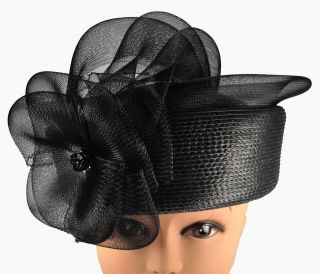 womens black church formal dress hat time left $ 29 99 buy it now lily 