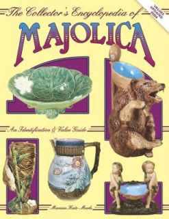   of Majolica Pottery by Mariann Katz Marks 1992, Hardcover
