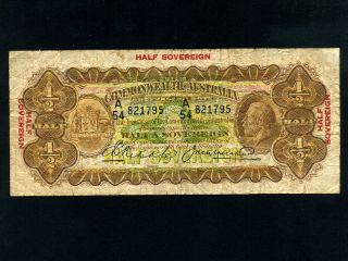 AustraliaP 15​c,Half Sovereign,1927 * King George V * RARE *