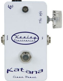new keeley electronics katana boost pedal  199