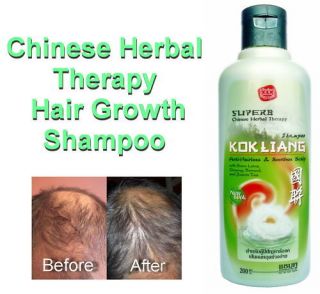 chinese herbal hair loss fast growth regrowth shampoo from thailand