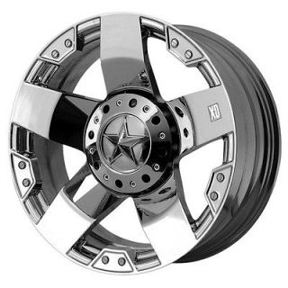 22x12 KMC XD Rockstar Chrome Wheel/Rim(s) 8x165.1 8 165.1 8x6.5 22 12