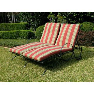 Outdoor Double Chaise Lounge Lounger Set Patio Porch Garden Pool 