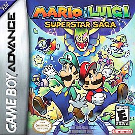 Mario Luigi Superstar Saga Nintendo Game Boy Advance, 2003