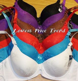 classy sassy sexy full cover lace bras br9523l lot new 38b