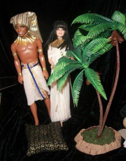 2007 GAW Convention Queen of the nile BARBIE KEN center piece EGYPT 