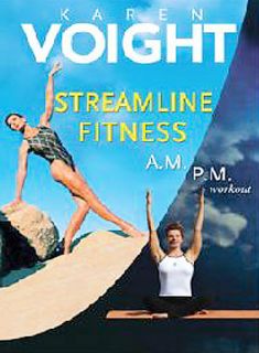 Karen Voight   Streamline Fitness A.M. P.M. Workout DVD, 2003