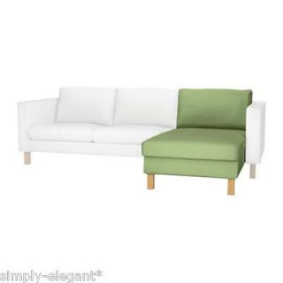 Ikea KARLSTAD Chaise Cover Add on Chaise Lounge Slipcover in Korndal 