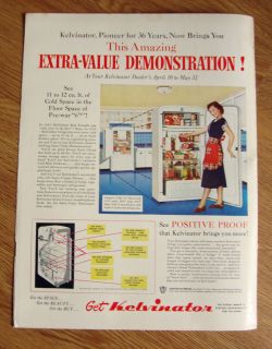kelvinator refrigerator in Kitchen & Home