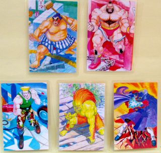 street fighter 5 lami rami idol cards honda vega blanka