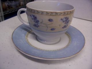 heritage mint enchanted garden cup saucer set of 2 returns