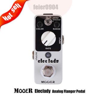 MOOER Eleclady Analog Flanger Pedal Compact Effect Pedal 2 Modes True 
