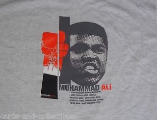 Brand New Fubu Platinum Muhammad Ali T Shirt 2XL XXL Limited Edition 