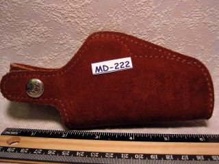 CLIP ON BIANCHI Made Rough Out Leather GUN PISTOL Holster MAKE AN 
