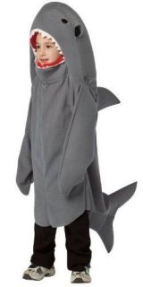 Kids Child Shark Halloween Holiday Costume Party (Size 4 6)