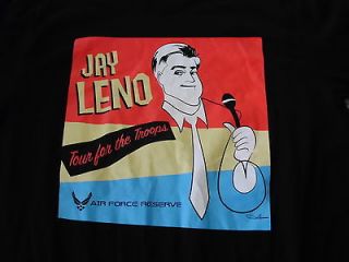   LENO TOUR FOR THE TROOPS 06 AUGUST 2011 LACKLAND AFB T SHIRT ADULT XL