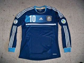 MESSI Argentina Barcelona MATCH WORN ISSUE Jersey Shirt Trikot Adidas 