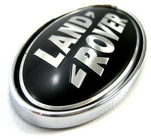 black silver badge+ chrome mount landrover defender lrx location 