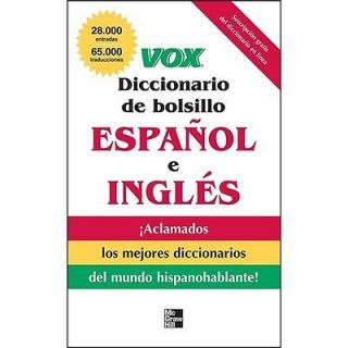 NEW Vox Diccionario De Bolsillo Espanol Y Ingles / Vox Pocket 