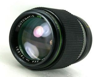hanimex hmc 2 8 135mm lens for pentax k mount