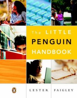 The Little Penguin Handbook by Lester Faigley 2006, Paperback