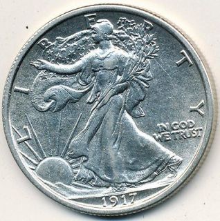   walking liberty silver half dollar superb brilliant uncirculated coin