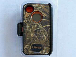   iPhone 4 4S Realtree Camo Max 4 HD Blazed Orange Retail Packag