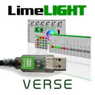 Stage Lighting Control Software Trace Lighting LimeLIGHT VERSE USB 