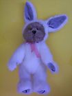 Retired Boyds White Jointed Teddy Bear Easter Bunny Rabbit 1990 95 