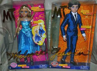 NEW Lot of 2 MGM Moxie Teenz 14 Dolls   Melrose & Gavin with Hundreds 