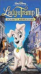 lady and the tramp ii scamp s adventure vhs 2001