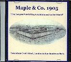 Maples and Co. 1905 Catalog on CD, Tottenham, London, vintage retail 