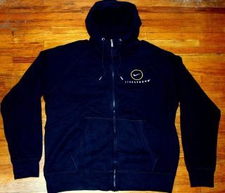   FULL ZIP PLAYER HOODIE NAVY MENS M XL NEW LANCE ARMSTRONG LAF