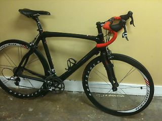 Used 2009 Pinarello Prince Sram Force Bontrager Carbon Wheels Size 54 
