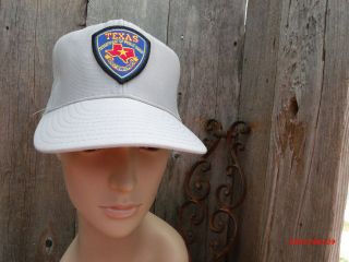 Vintage Texas Department of Public Safety Grey Mesh Snap Back Ball Cap