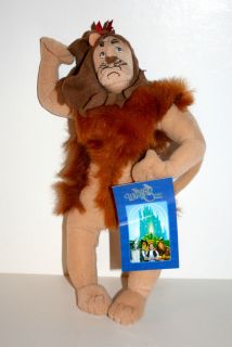   12 Tall COWARDLY LION Plush Doll from The Wizard of Oz with Tag